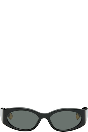 Black 'The Ovalo' Sunglasses