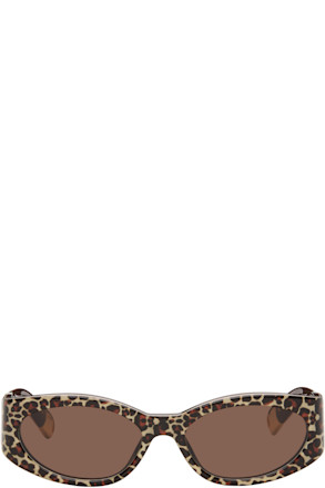 Brown 'The Ovalo' Sunglasses