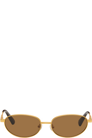 Gold 'The Alba' Sunglasses
