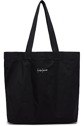 Black Y-3 KURO Canvas Tote
