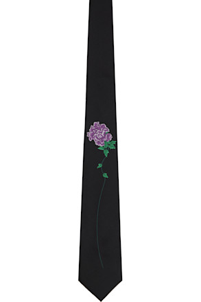 Black Derby Tie