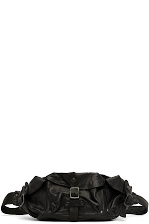 Black Japan Shoulder 3Pin Body Belt Bag