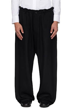 Black Jersey Sweatpants