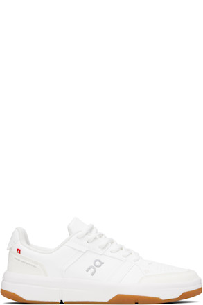 White 'THE ROGER Clubhouse' Sneakers