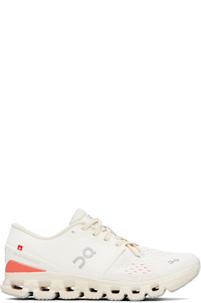 Off-White & Orange Cloud X 4 Sneakers