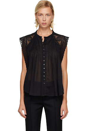Black Gresia Blouse