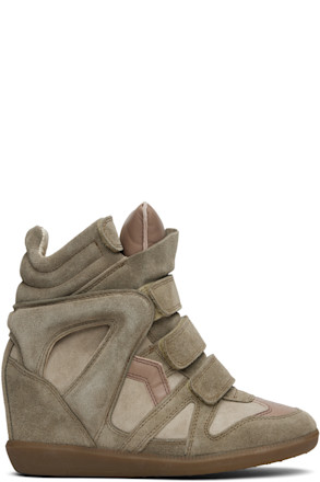 Taupe Bekett Sneakers