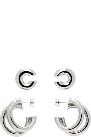 Pin & Cuff Earrings Set