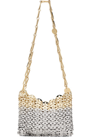 Silver & Gold Iconic Nano 1969 Skyline Bag