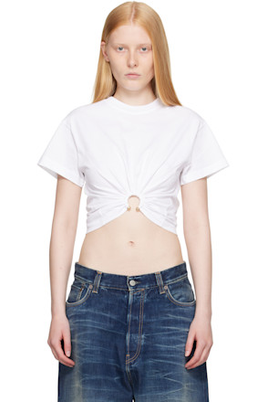 White Piercing T-shirt