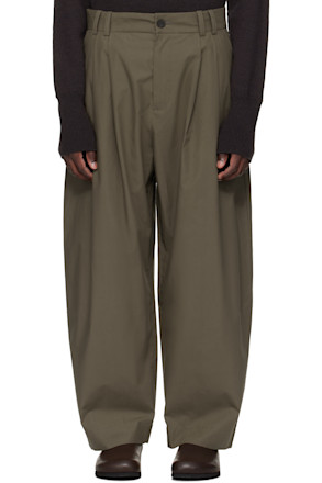 Khaki Yale Trousers