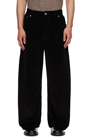 Black Paulo Trousers