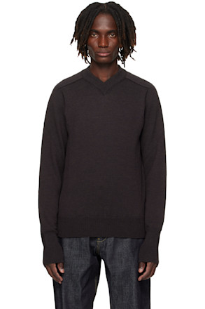 Brown Inverness Sweater