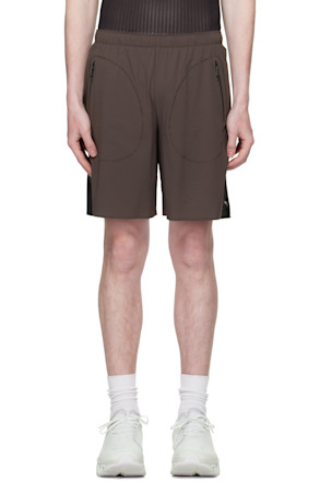 Gray & Black Long Summer Shorts