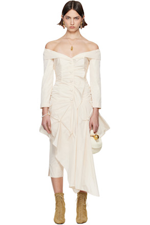 SSENSE Exclusive Bridal Capsule Coco Minidress