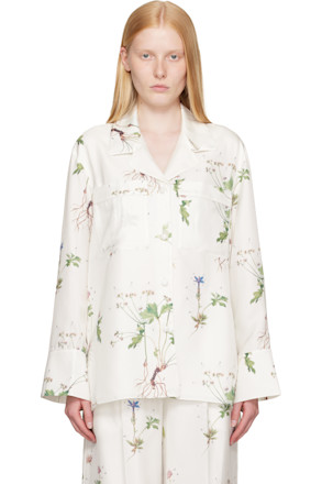 White Pyjama Shirt