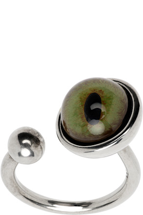 Cat Eye Rattle Ring