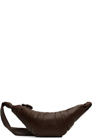 Brown Medium Croissant Bag