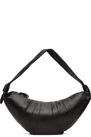 Brown Large Croissant Bag