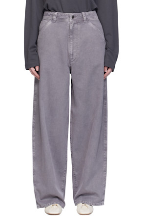 Gray Large Jeans