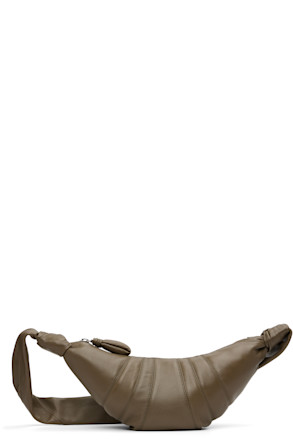 Khaki Small Croissant Bag