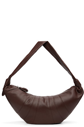 Brown Large Croissant Bag