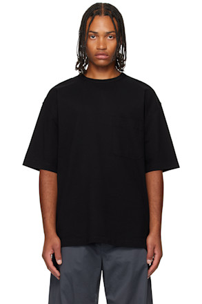 Black Boxy Short Sleeve T-shirt