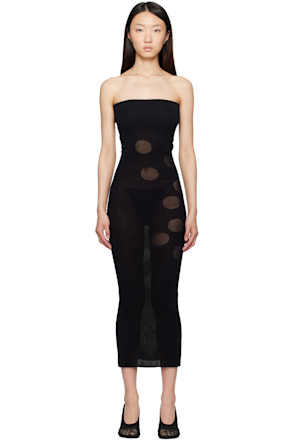Black Artemas Midi Dress