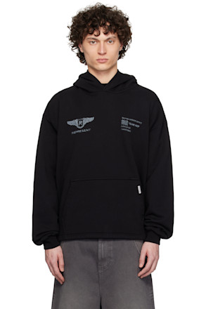 Black 'Team Rep' Hoodie