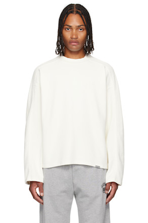 Off-White Waffle Long Sleeve T-shirt