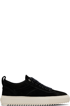 Black Suede Alpha 2.0 Sneakers