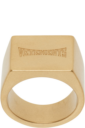 Boxing Logo Signet Ring