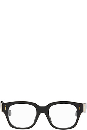 Black Anagram Logo Glasses