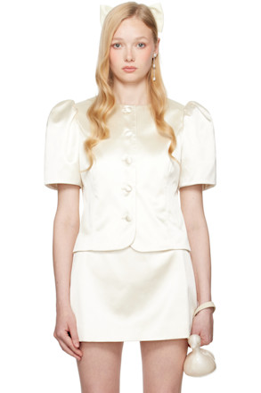 SSENSE Exclusive Bridal Capsule Bonny Jacket
