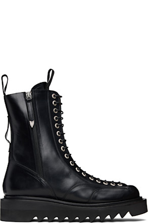 Black Leather Boots