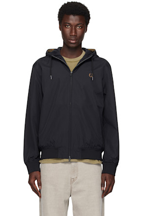 Black 'The Hooded Brentham' Jacket