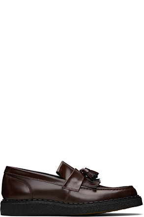 Burgundy George Cox Edition Tassel Loafers