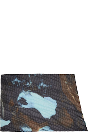 Brown & Blue Agate Scarf