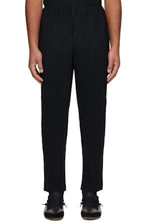 Black Basics Trousers