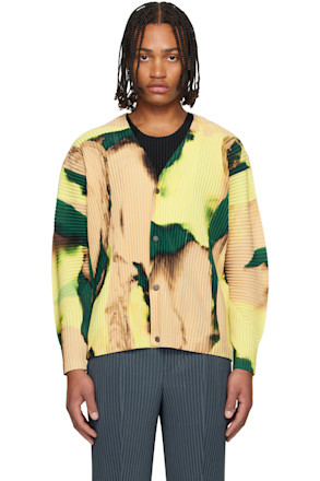 Multicolor Agate Cardigan