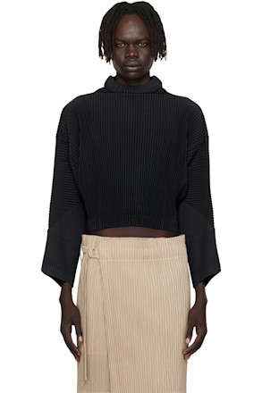 Black Monthly Color June Turtleneck