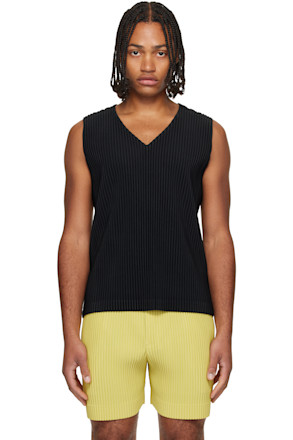 Black Basics Tank Top