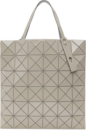 Beige Lucent One-Tone Tote