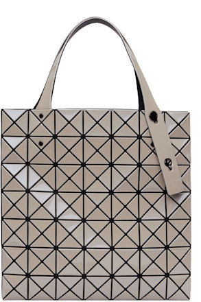 Gray Prism Metallic Tote