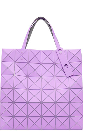 Purple Lucent W Color Tote
