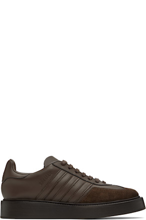 Brown Gazelle Indoor Sneakers