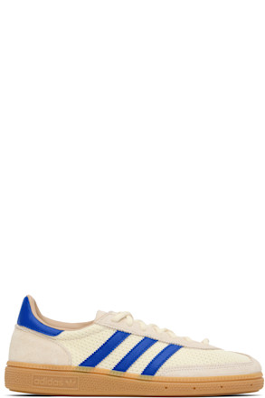 Beige & Blue Handball Spezial Sneakers