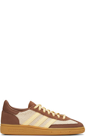 Beige & Brown Handball Spezial Sneakers