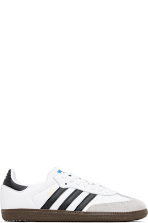 White & Black Samba OG Sneakers