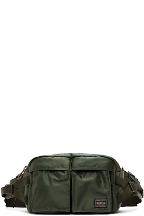 Khaki Tanker Hip Belt Bag